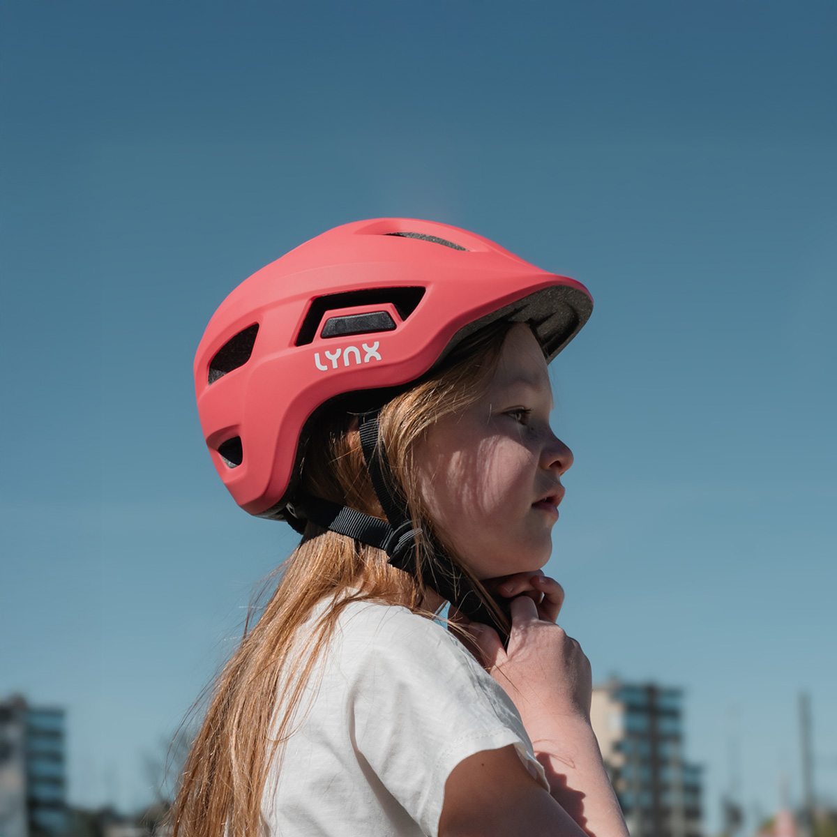 619014.PIN LYNX Cycling helmet Kidz (M) 52-56 cm