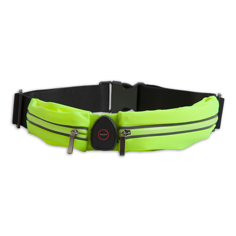 429020 LYNX Reflektierende LED Gürteltasche / Laufgürtel (doppelt) USB