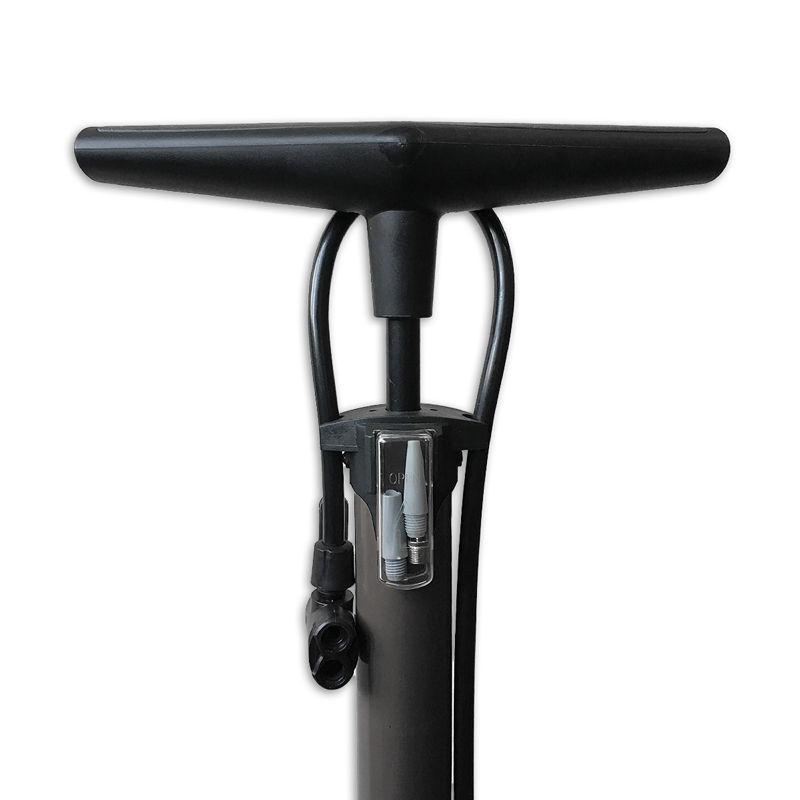 440250.GRA LYNX Pompe de vélo Typhoon 23 x 10 x 63 cm