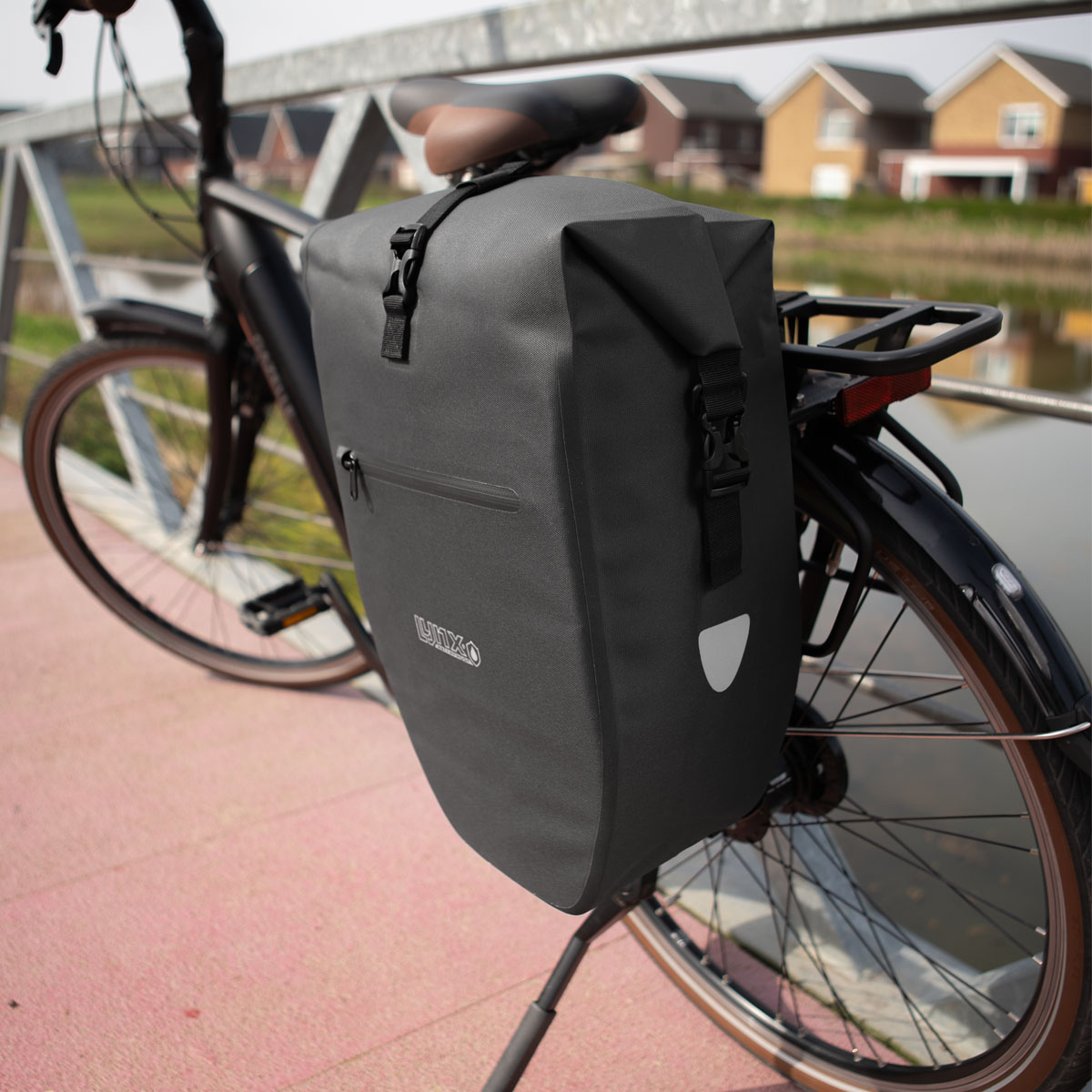610311.BLA LYNX Enkele fietstas Hayes 31 x 15 x 62 cm