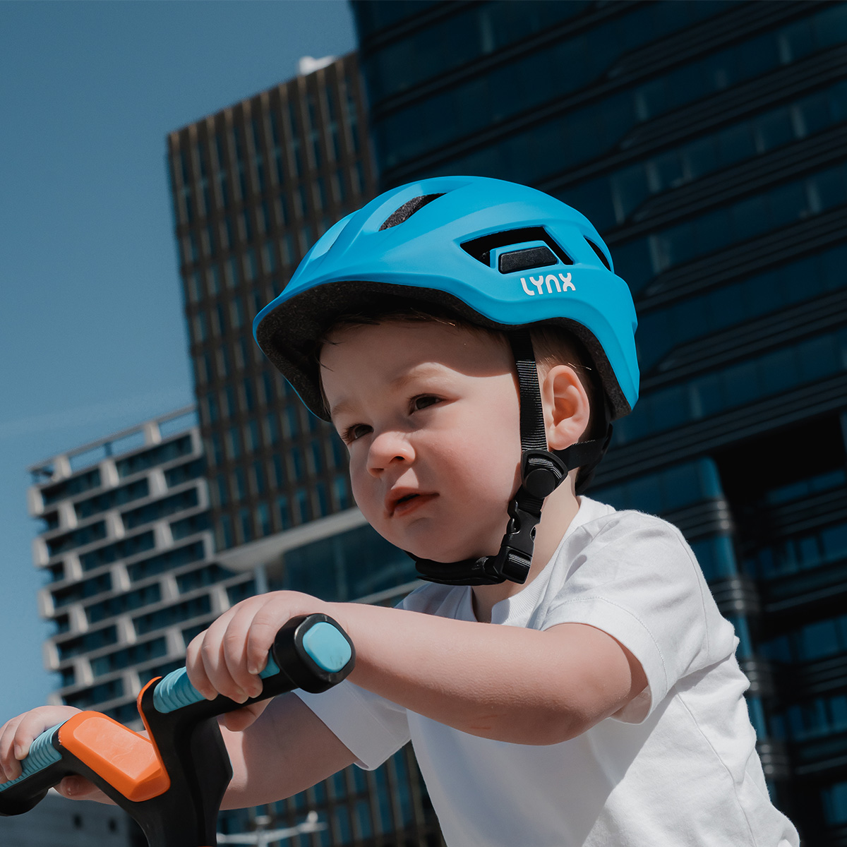 619010.BLU LYNX Fahrradhelm Kidz (S) 48-52 cm