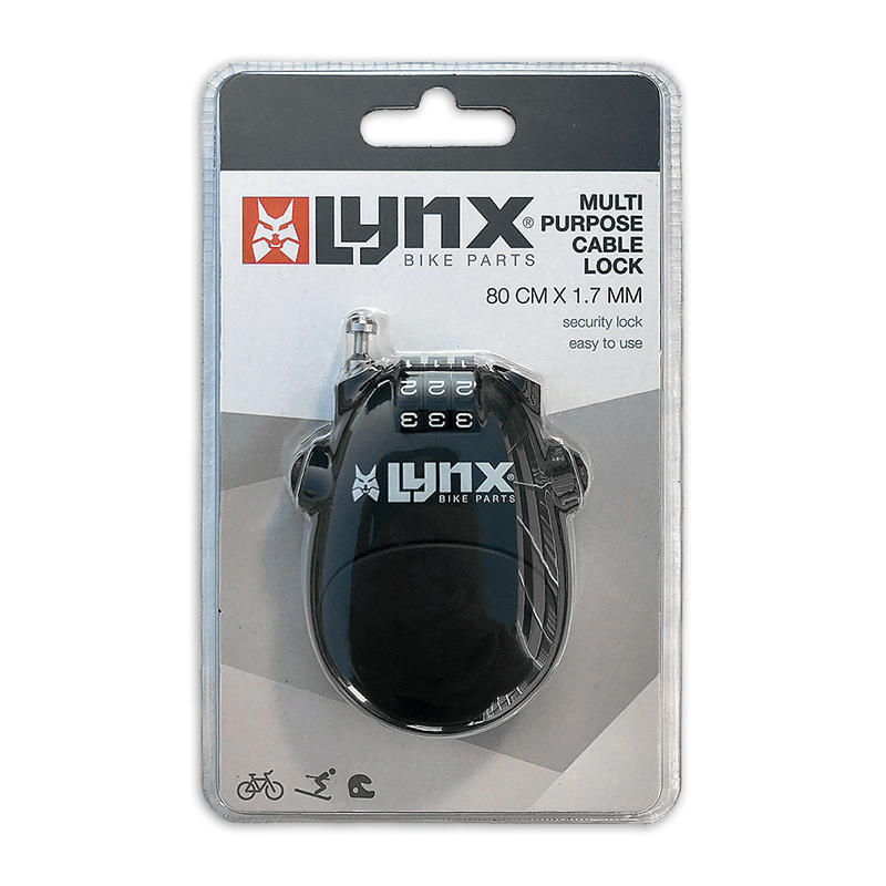 410180 LYNX Multi purpose cable lock 80 cm x 1.7 mm