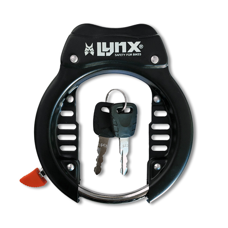 410732 LYNX Frame lock with removable key <-> 66 mm