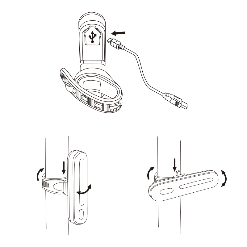 429260 LYNX Achterlicht USB Capsule XL